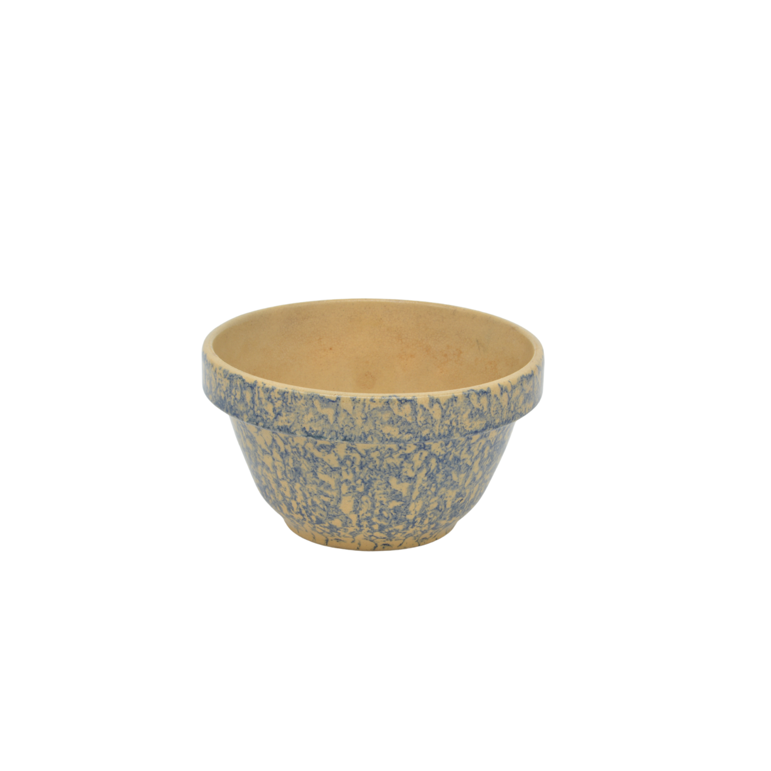 Blue Spongeware Bowl | American Antique